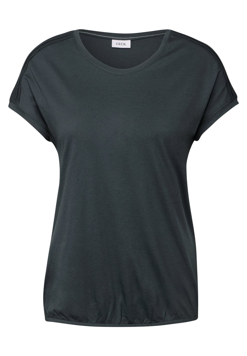 Shirt in Unifarbe