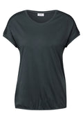 Shirt in Unifarbe