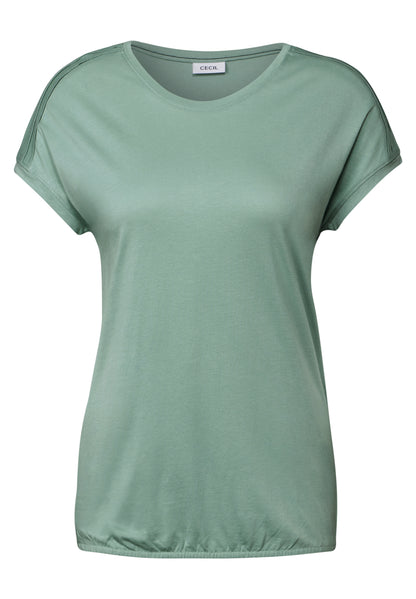 Shirt in Unifarbe