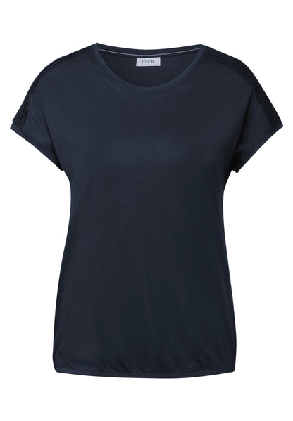 Shirt in Unifarbe