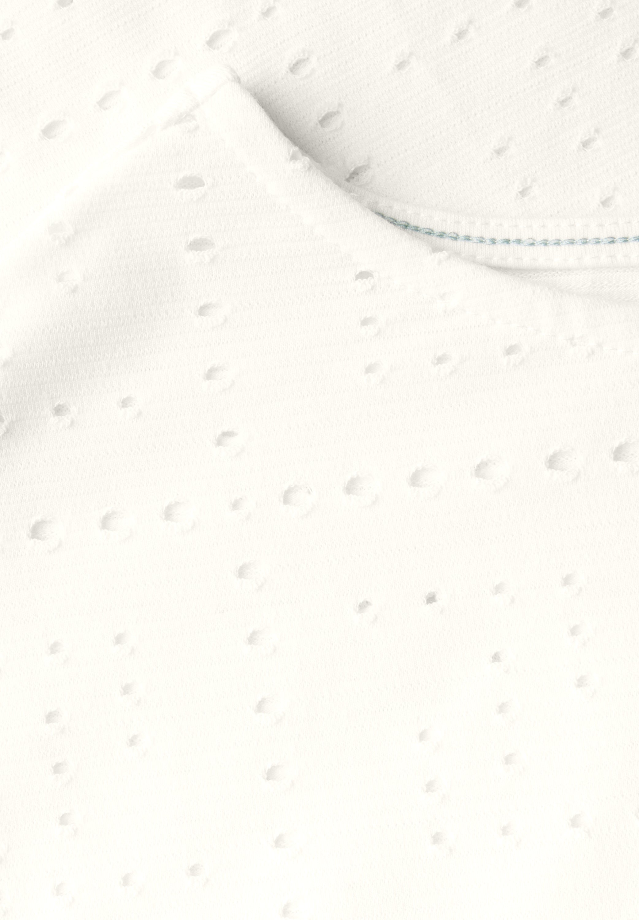 T-Shirt mit Lochmuster