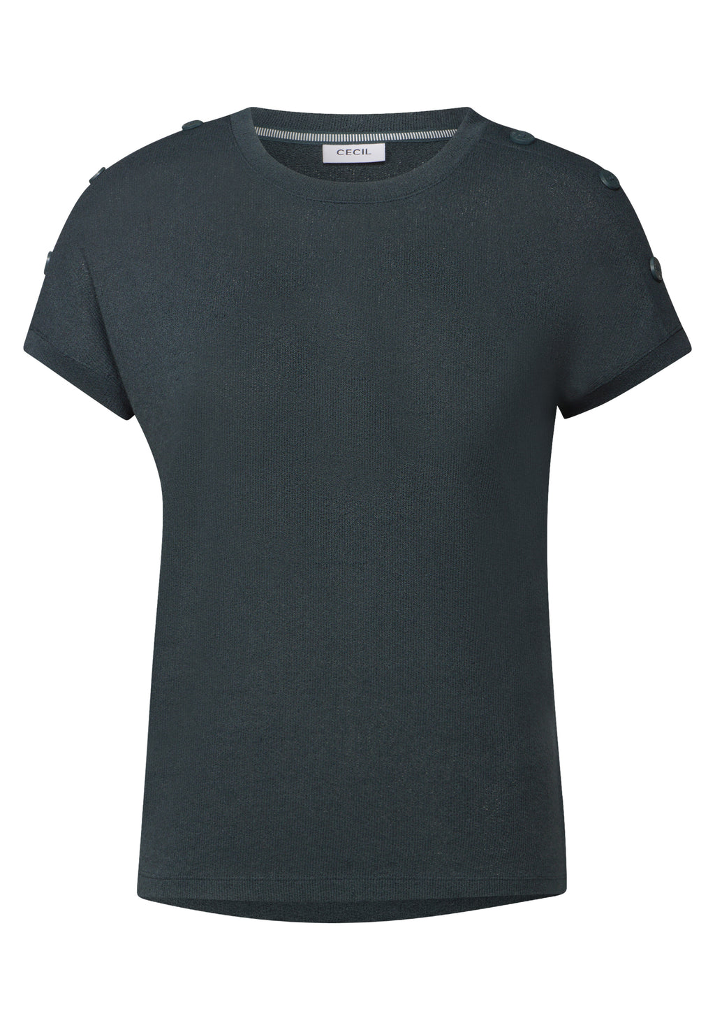 Strukturshirt mit Knöpfen