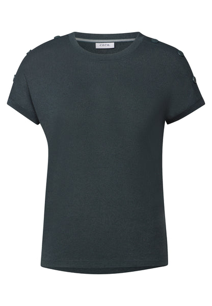 Strukturshirt mit Knöpfen