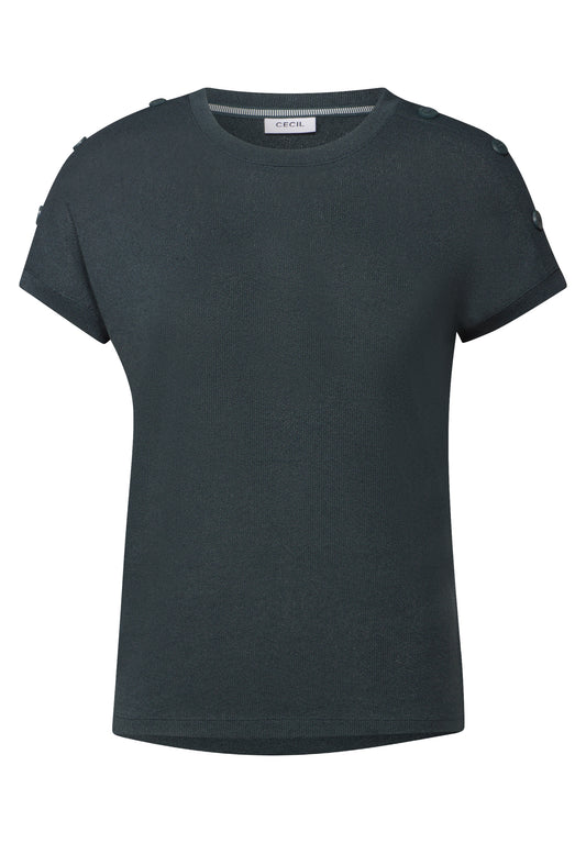 Strukturshirt mit Knöpfen
