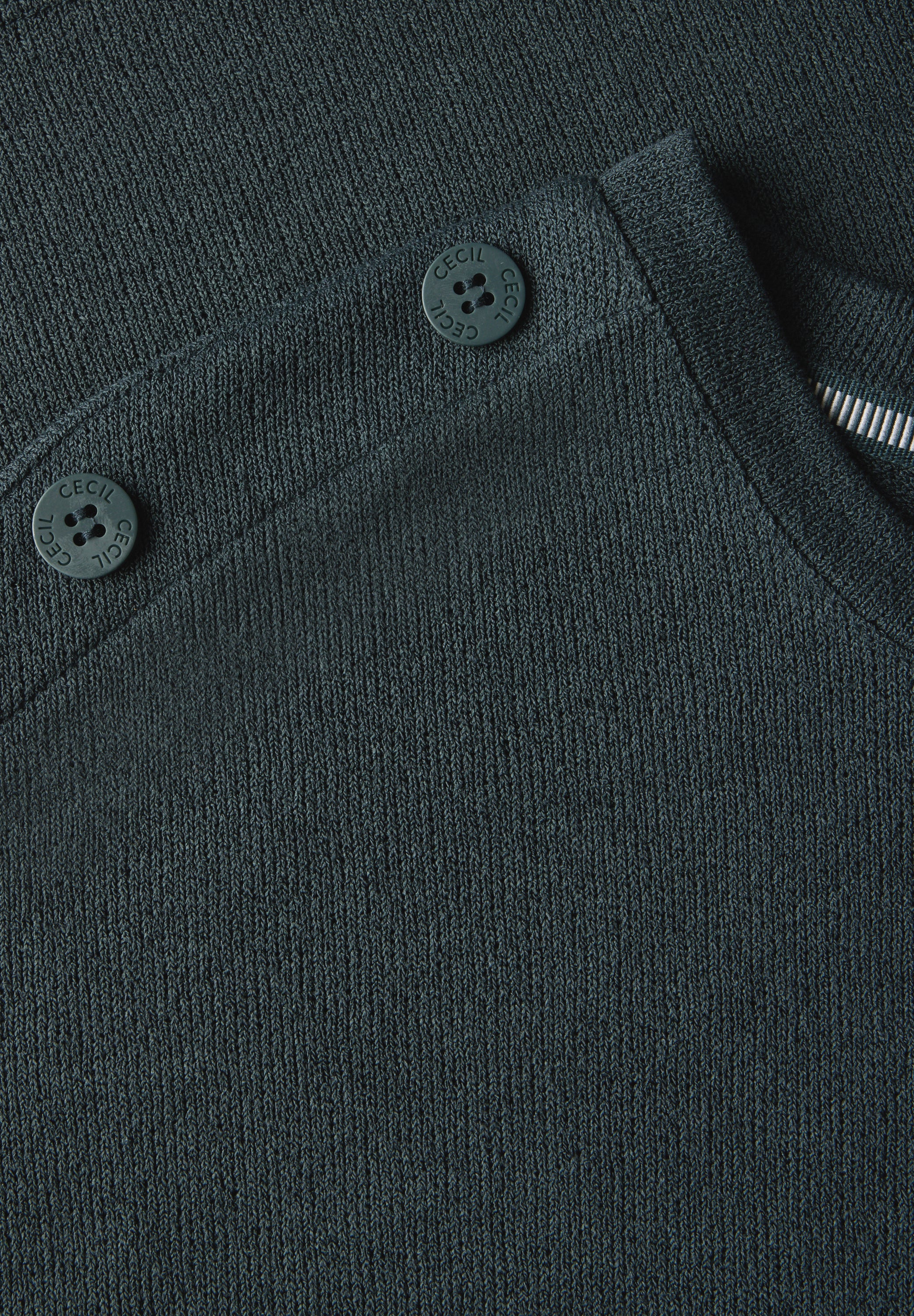 Strukturshirt mit Knöpfen