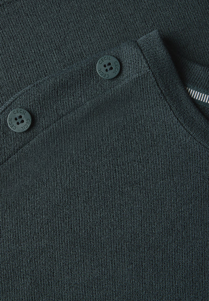 Strukturshirt mit Knöpfen