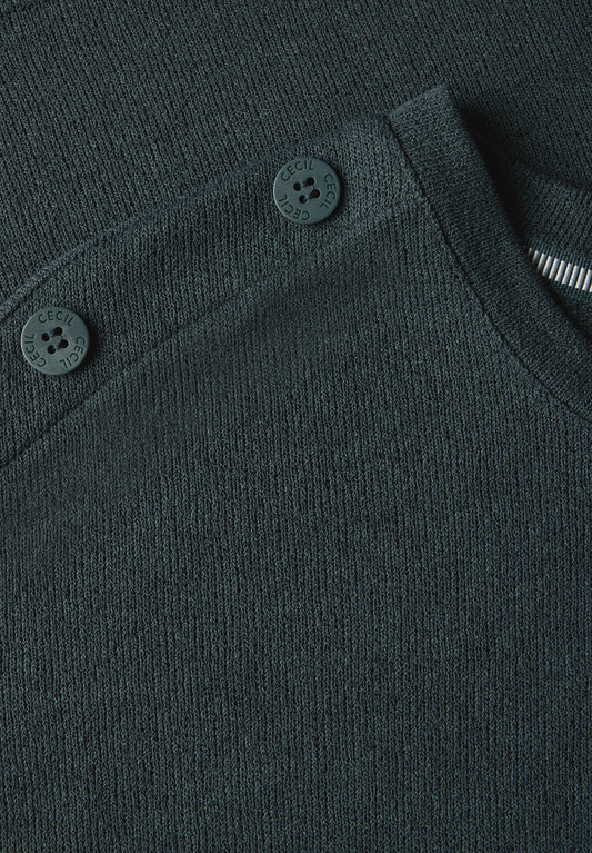 Strukturshirt mit Knöpfen