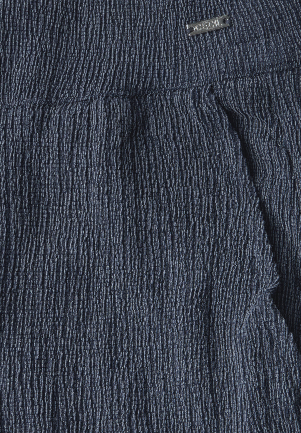 Wide Leg Strukturhose