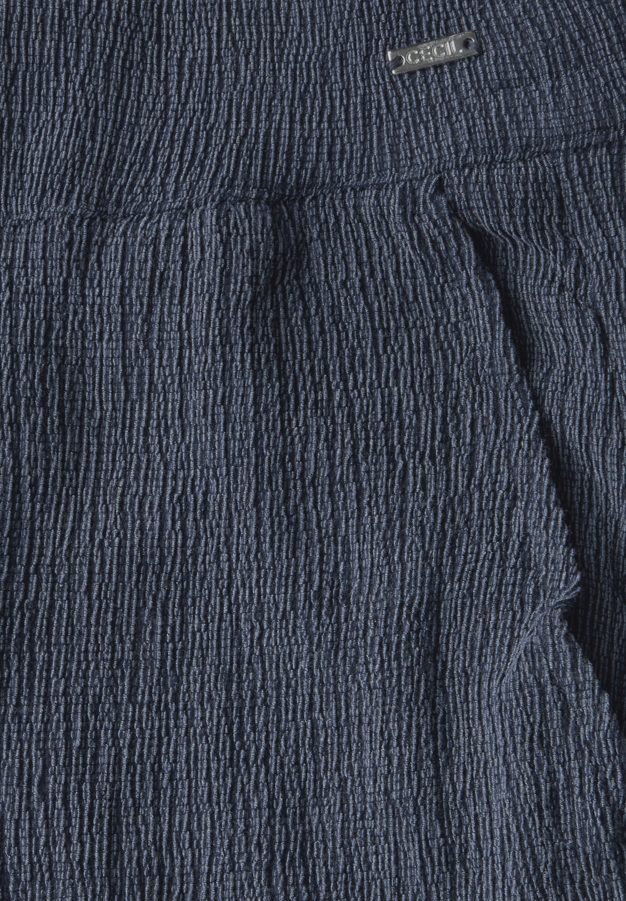 Wide Leg Strukturhose