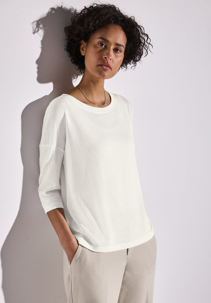 Strick-Look Shirt