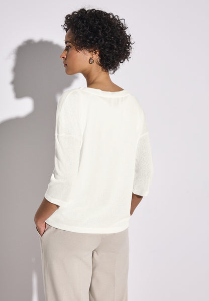 Strick-Look Shirt