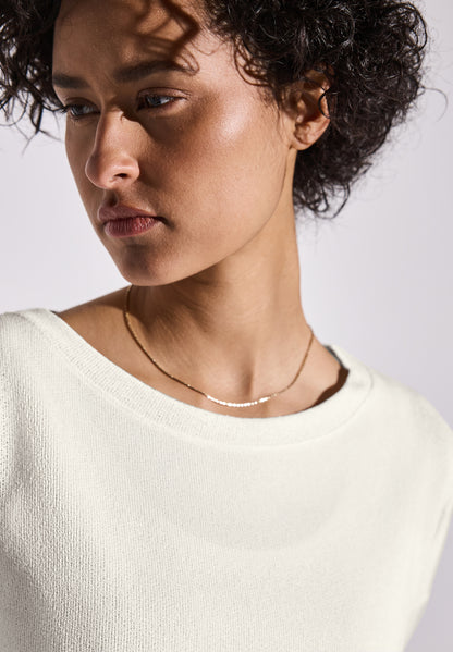 Strick-Look Shirt