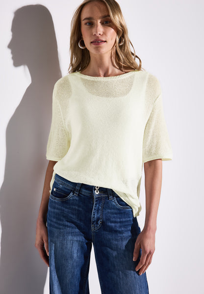 Kurzarmpullover