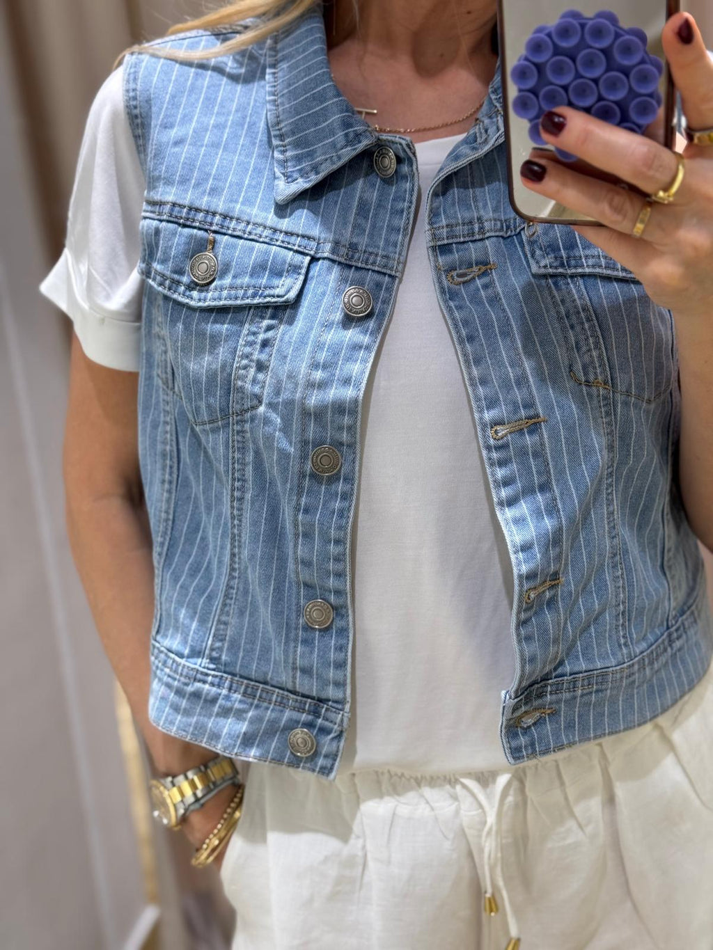 Jeans Weste | Maria