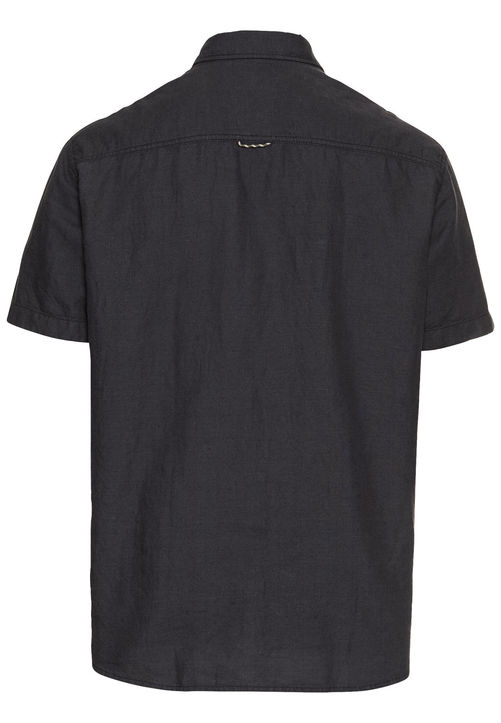 Kurzarmhemd aus einem Baumwoll-Leinenmix