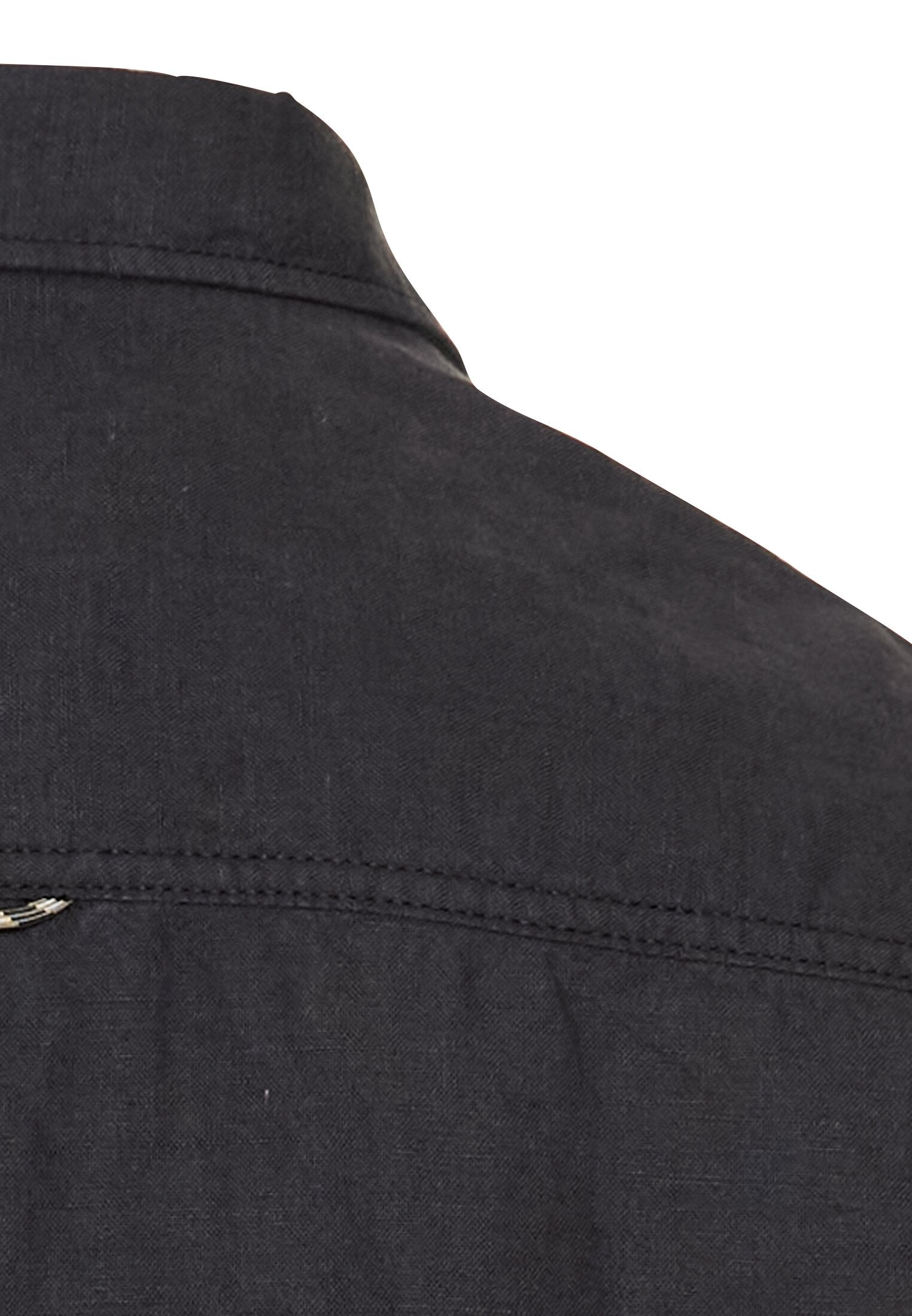 Kurzarmhemd aus einem Baumwoll-Leinenmix