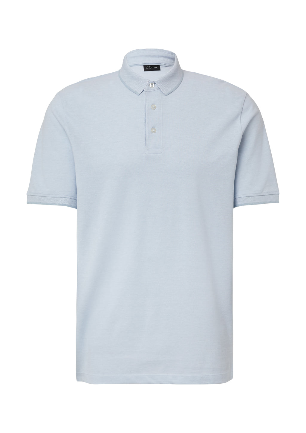 Poloshirt aus Baumwollpiqué von s.Oliver BLACK LABEL