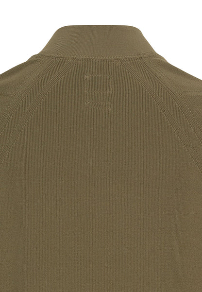 Strickjacke aus atmungsaktivem Polyester