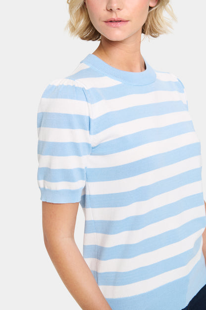 MilaSZ SS Block Stripe Pullover