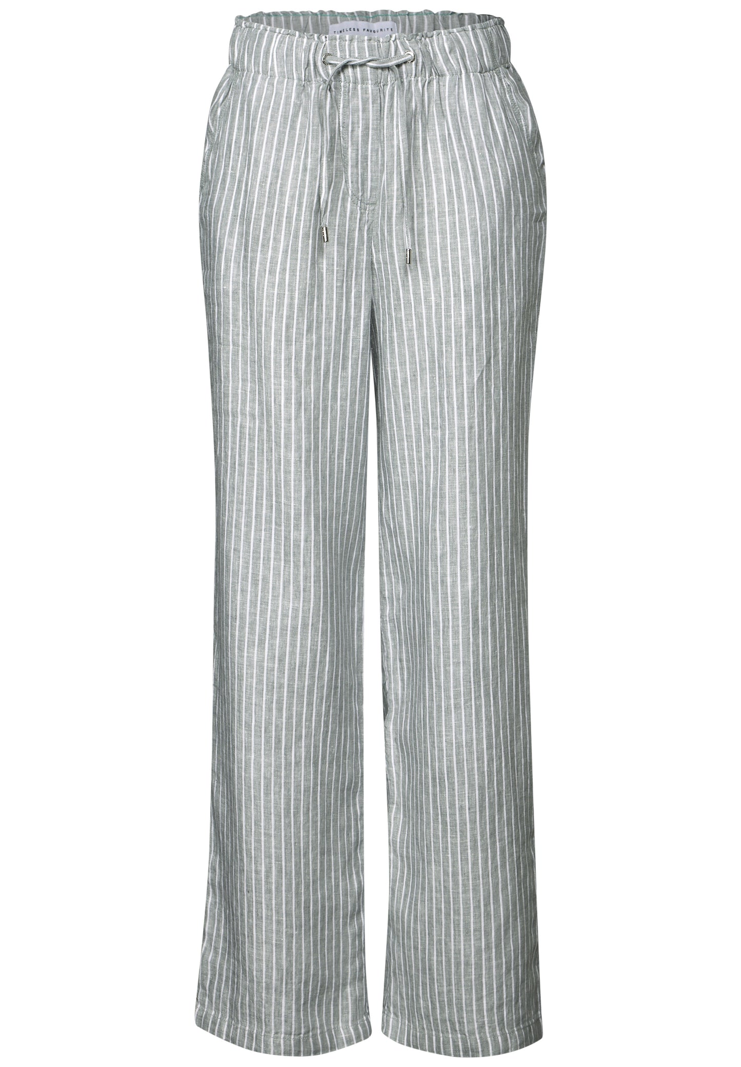 Wide Leg Leinenhose