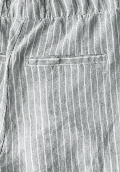 Wide Leg Leinenhose