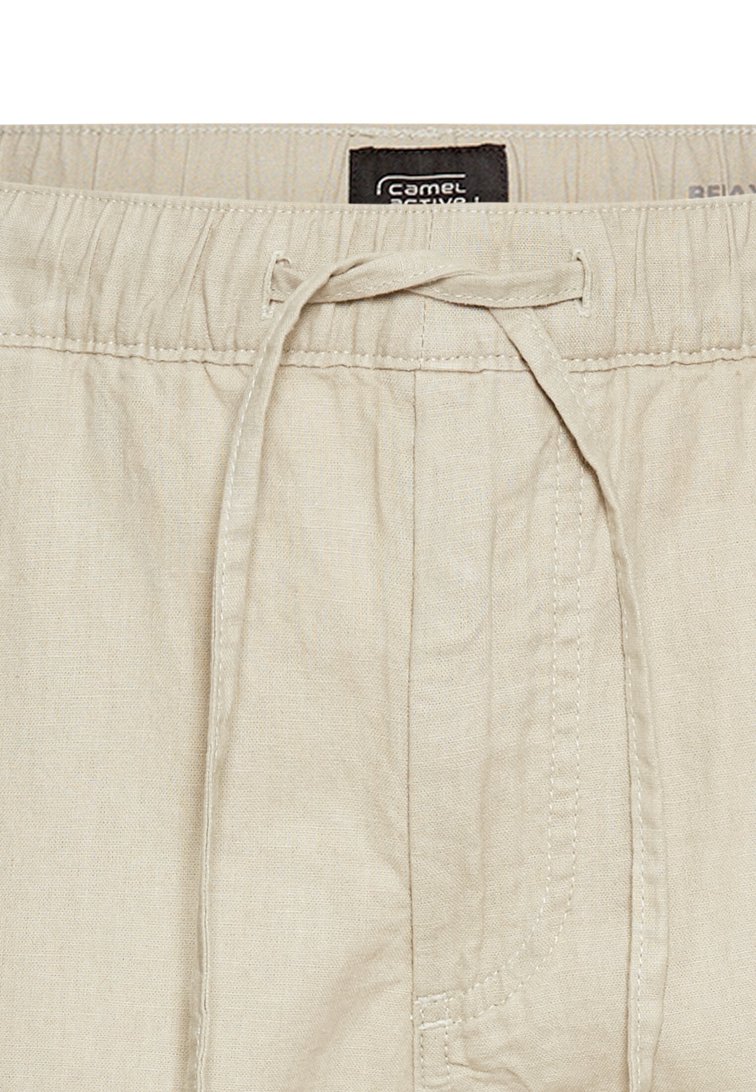 Chino Shorts mit elastischem Bund