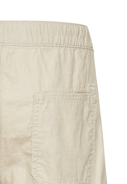 Chino Shorts mit elastischem Bund