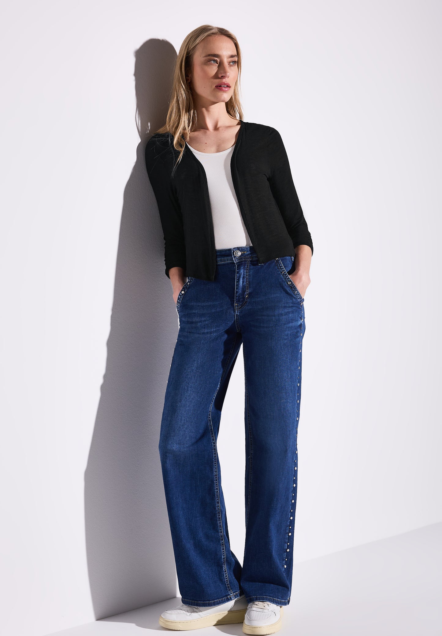 Offene Jacke