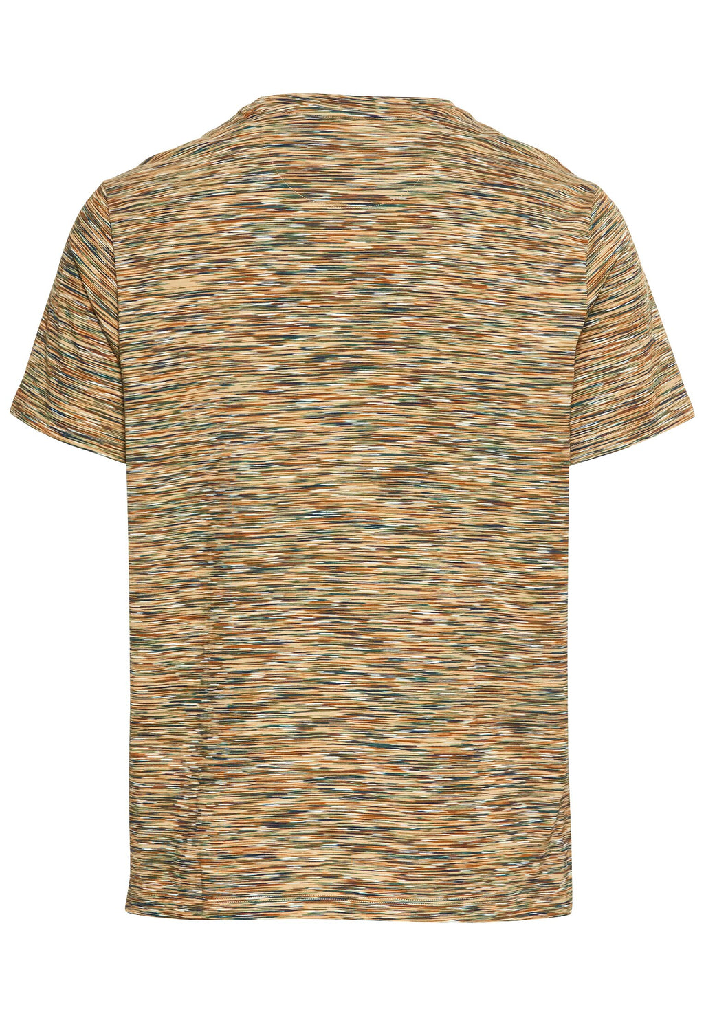 Kurzarmshirt mit geripptem Kragen