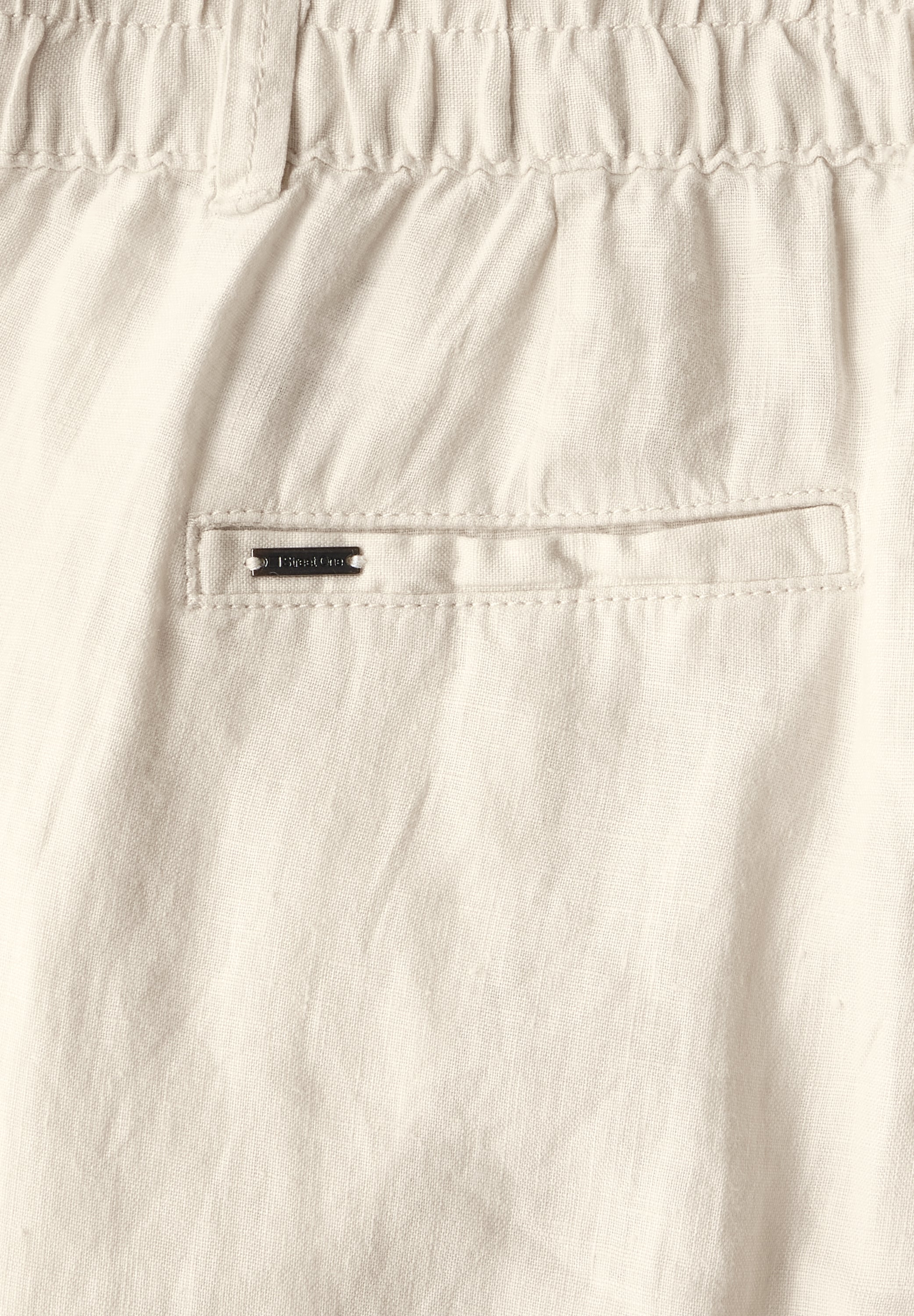 Leinen-Chino im Casual Fit