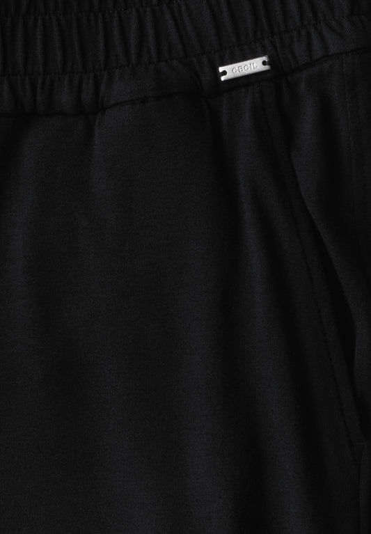Wide Leg Jersey-Hose