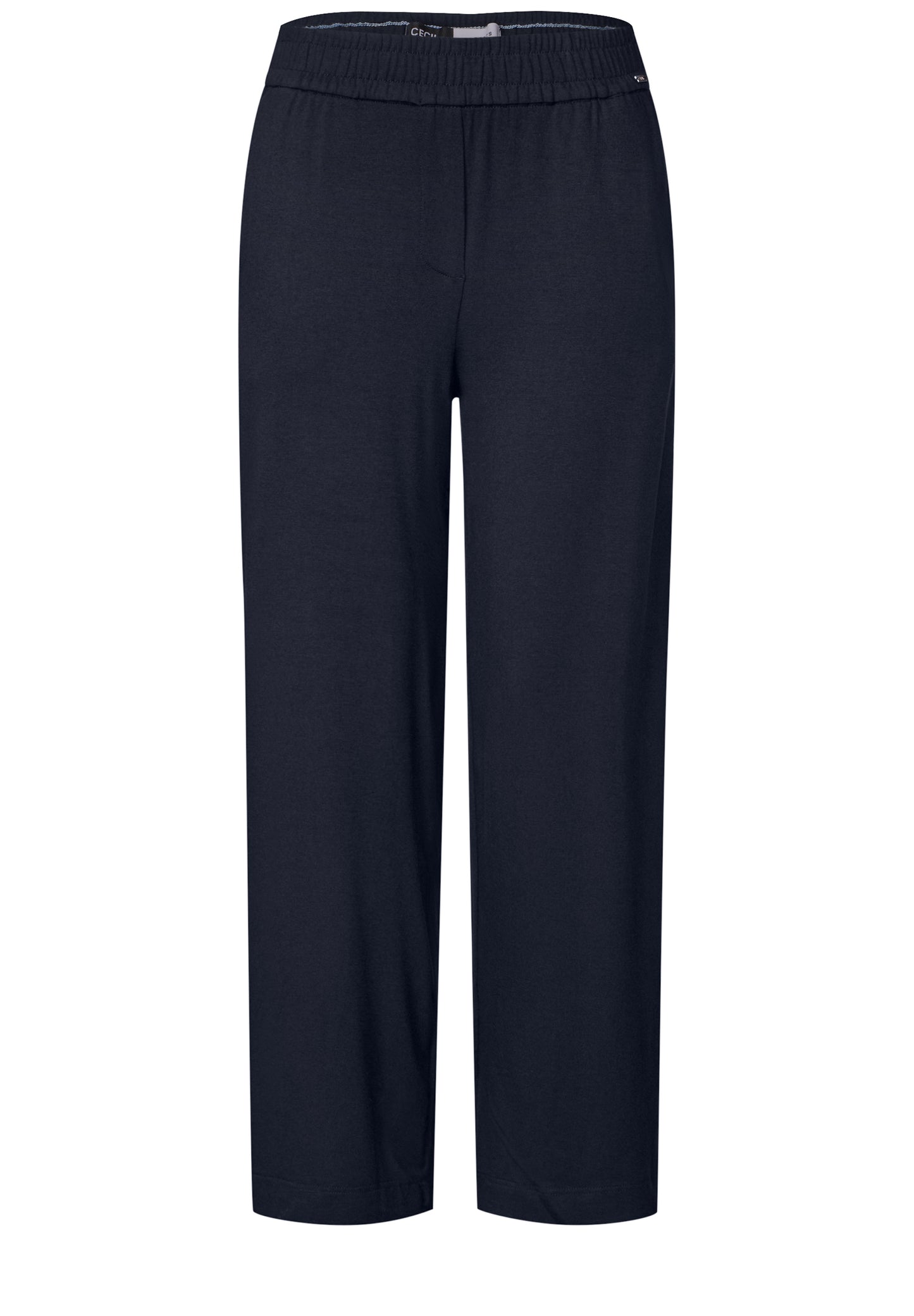 Wide Leg Jersey-Hose