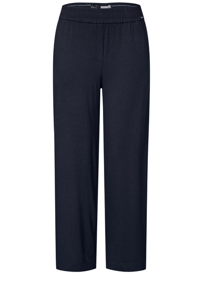 Wide Leg Jersey-Hose