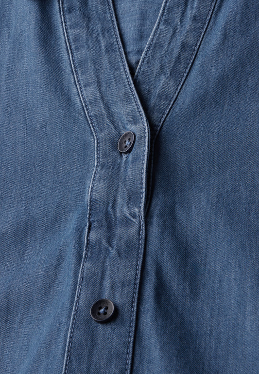 Kleid im Jeanslook