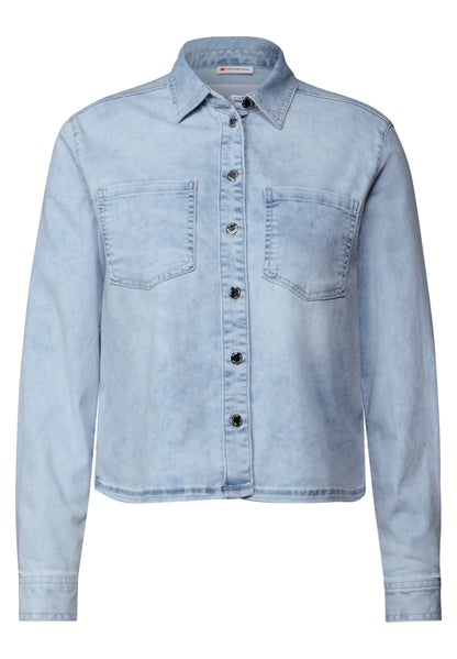 Denim Hemdbluse