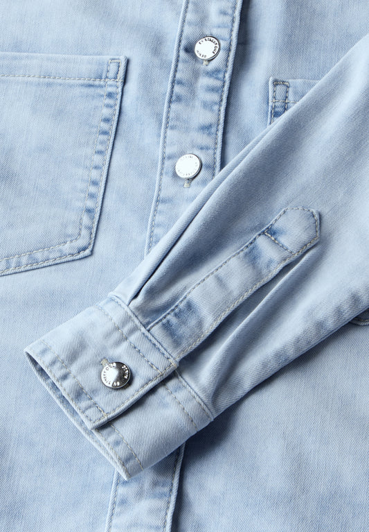 Denim Hemdbluse