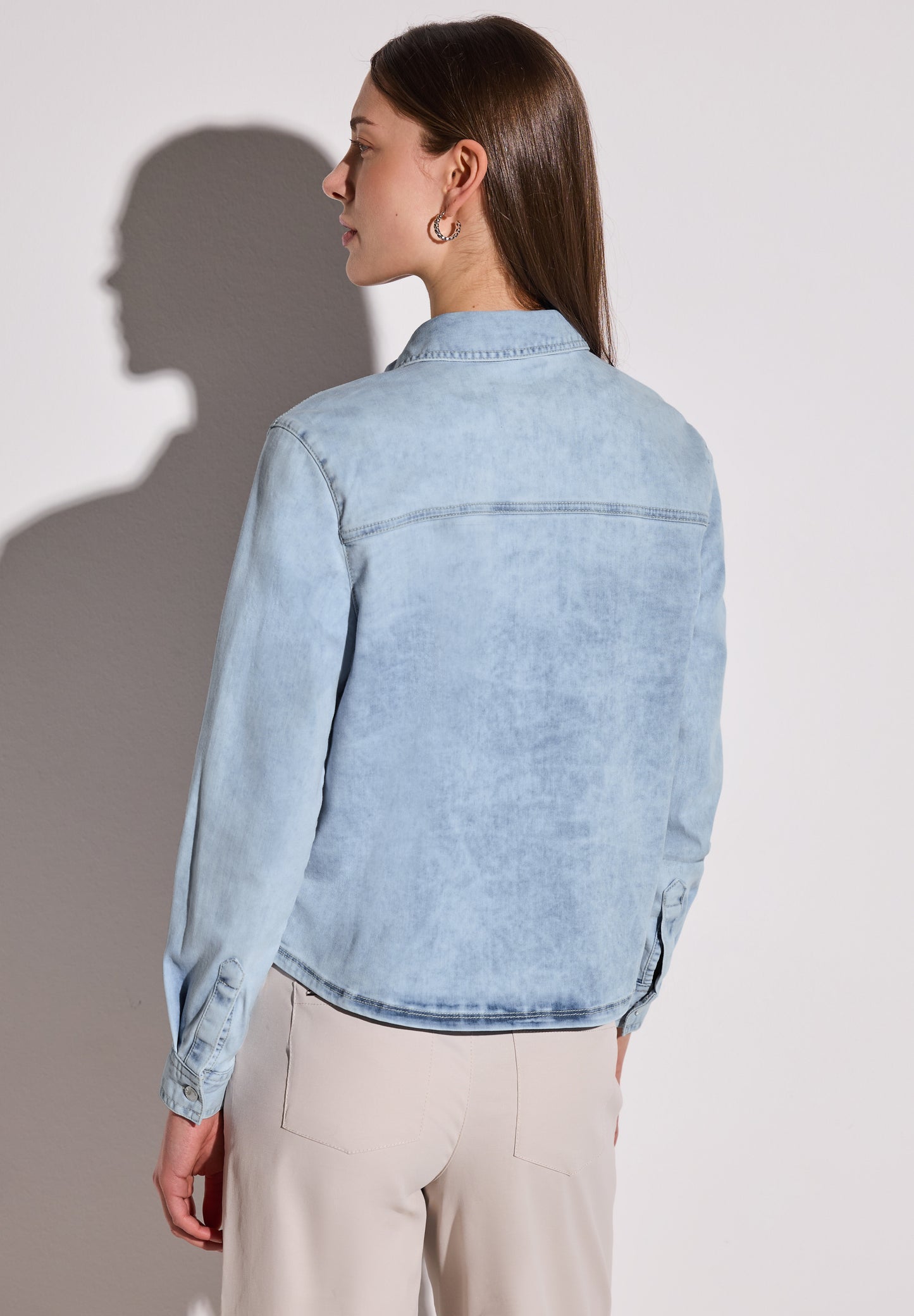 Denim Hemdbluse