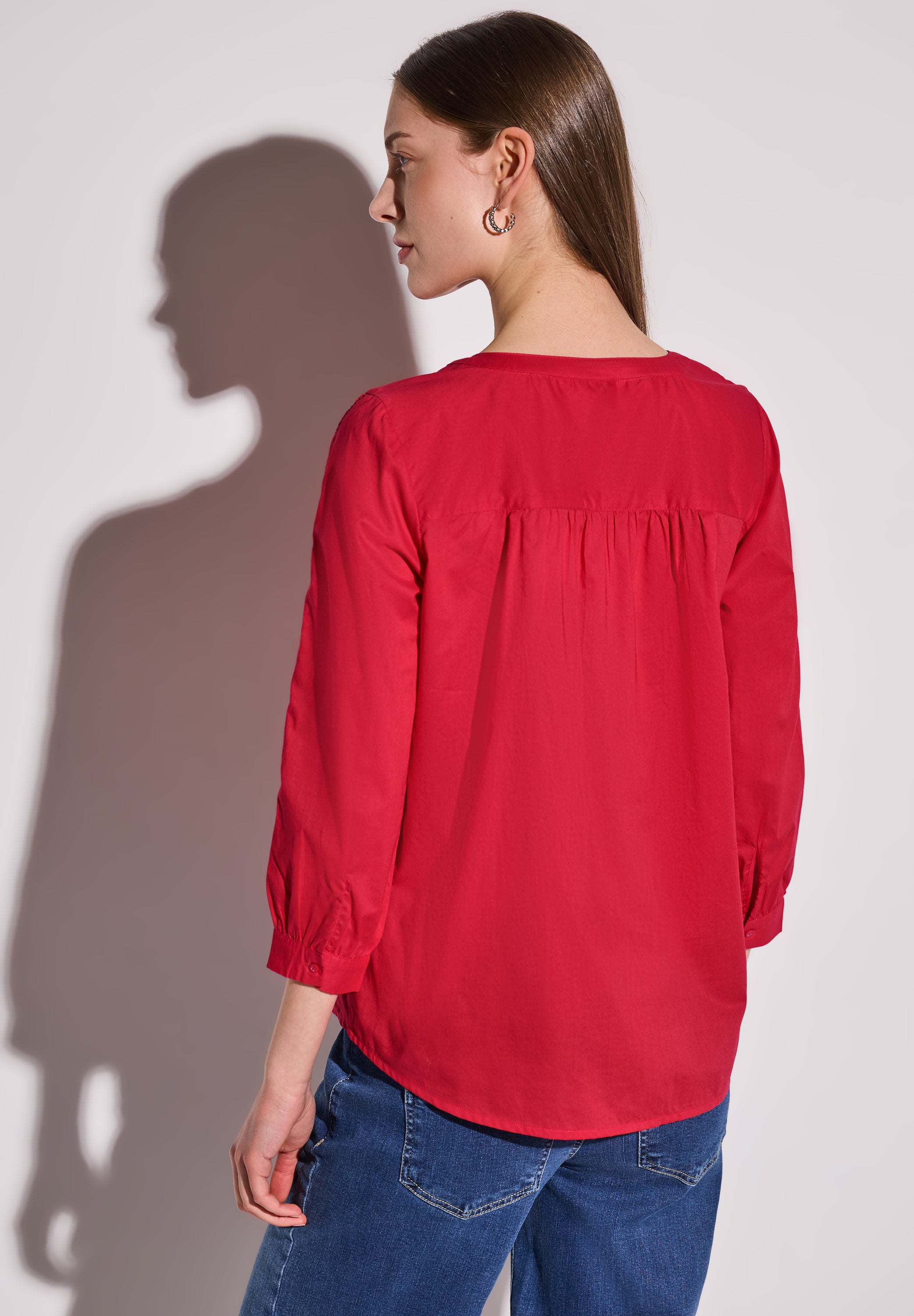 Bluse mit Tapedetails
