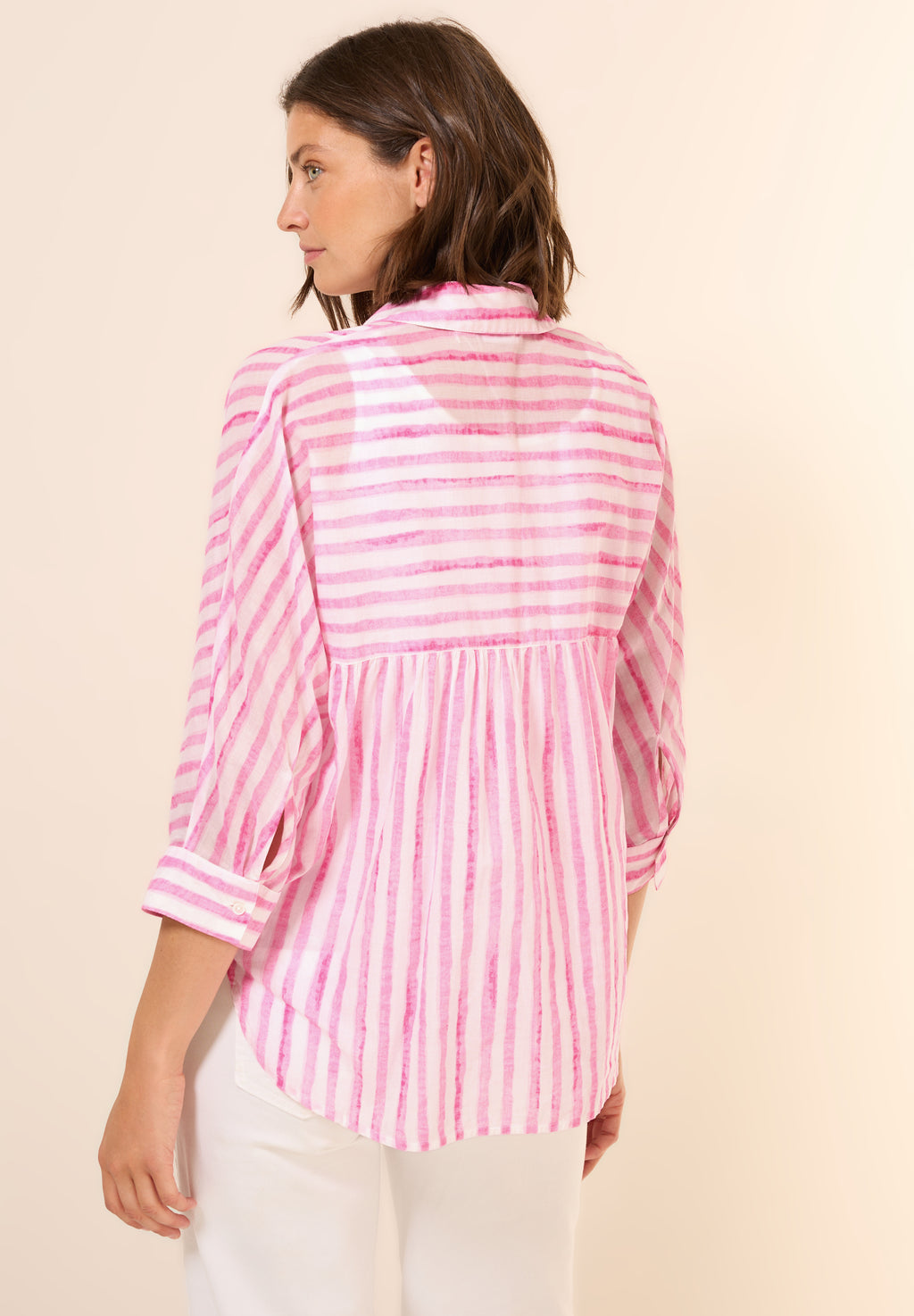 Gestreifte Hemdbluse