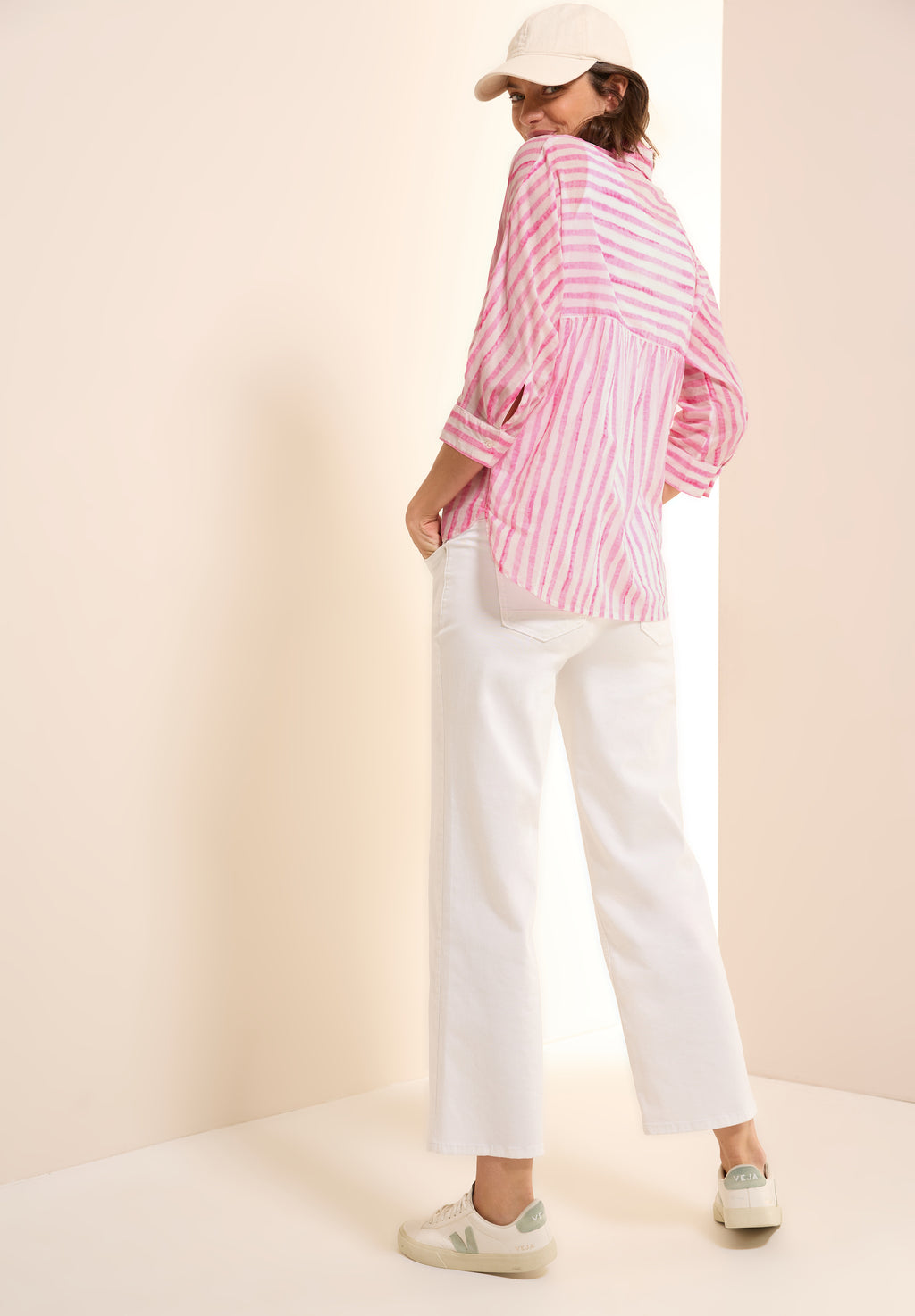 Gestreifte Hemdbluse