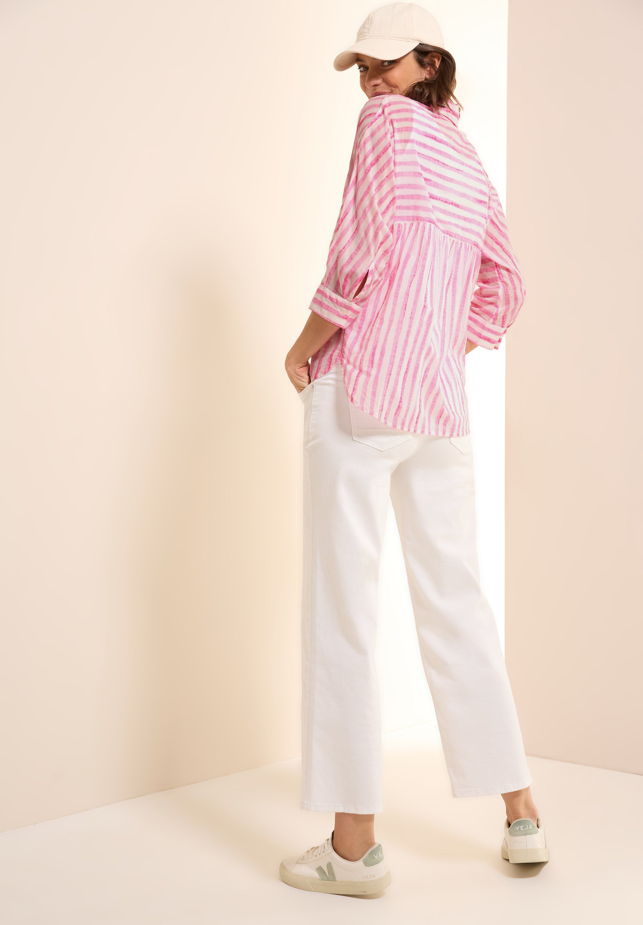 Gestreifte Hemdbluse