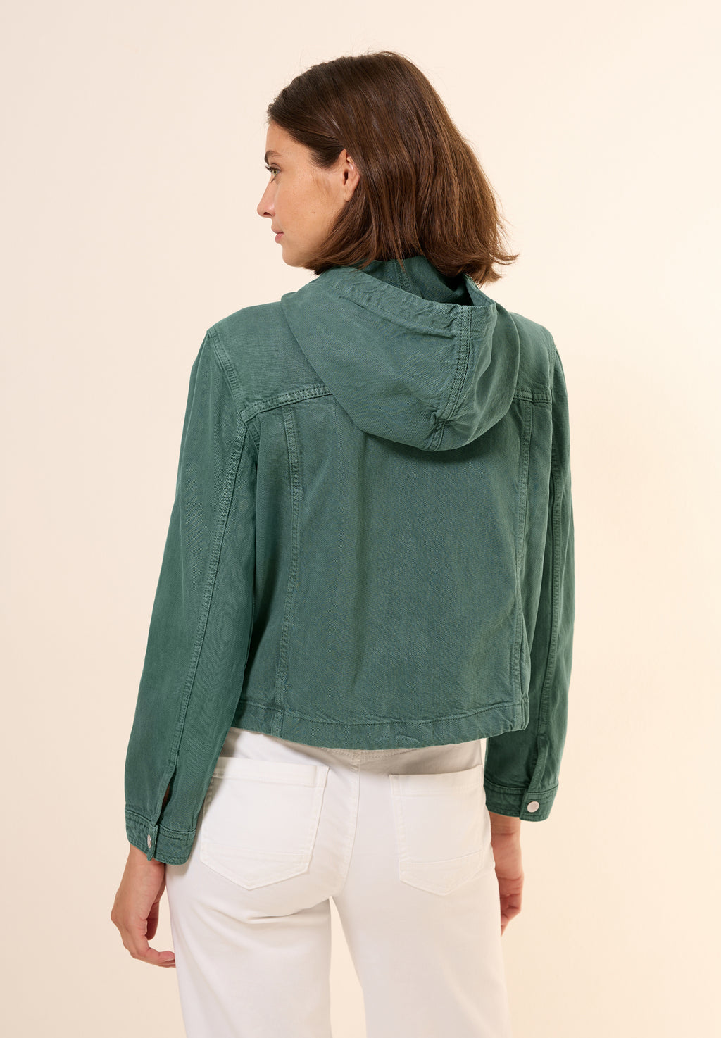 Overshirt mit Kapuze