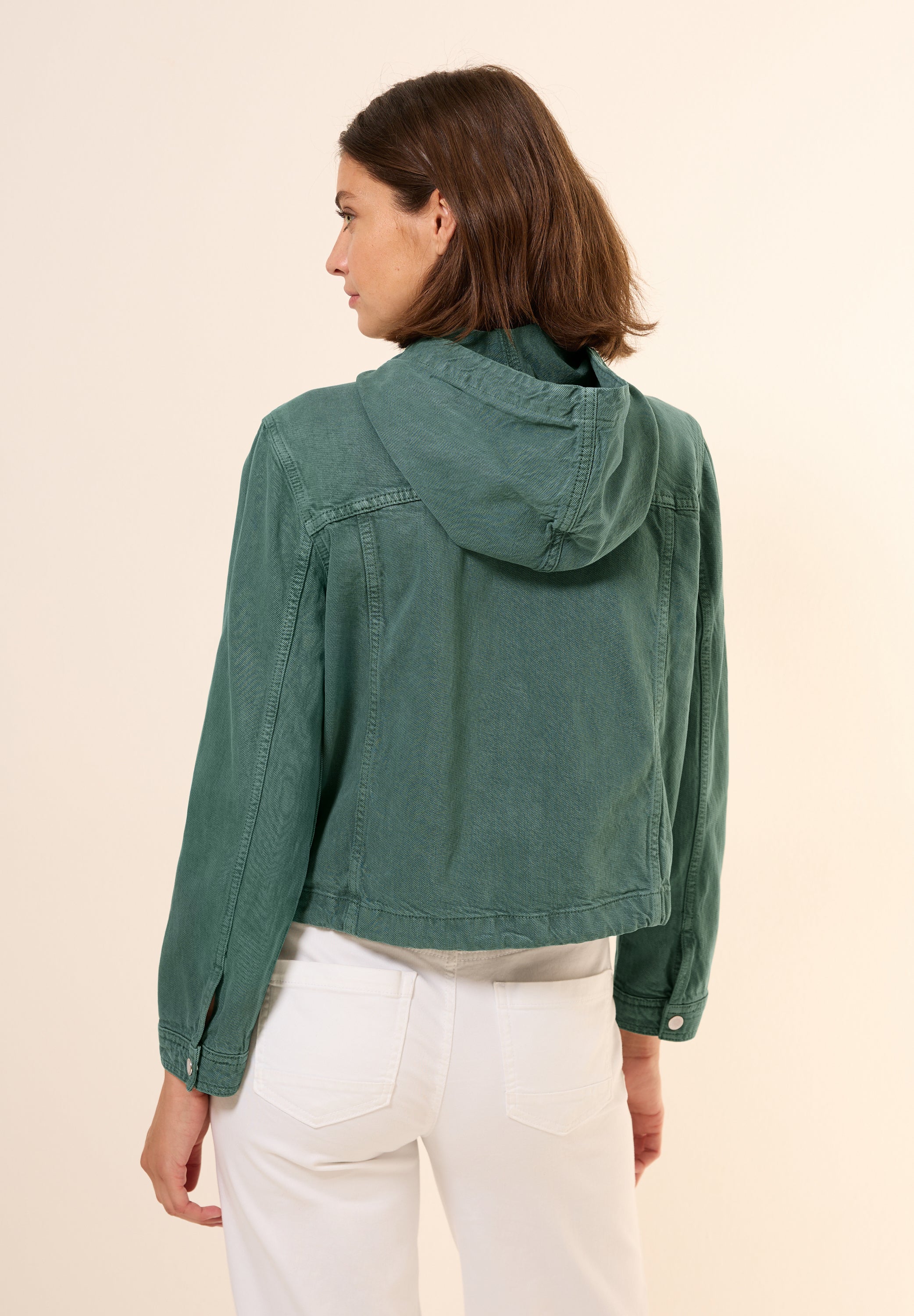 Overshirt mit Kapuze