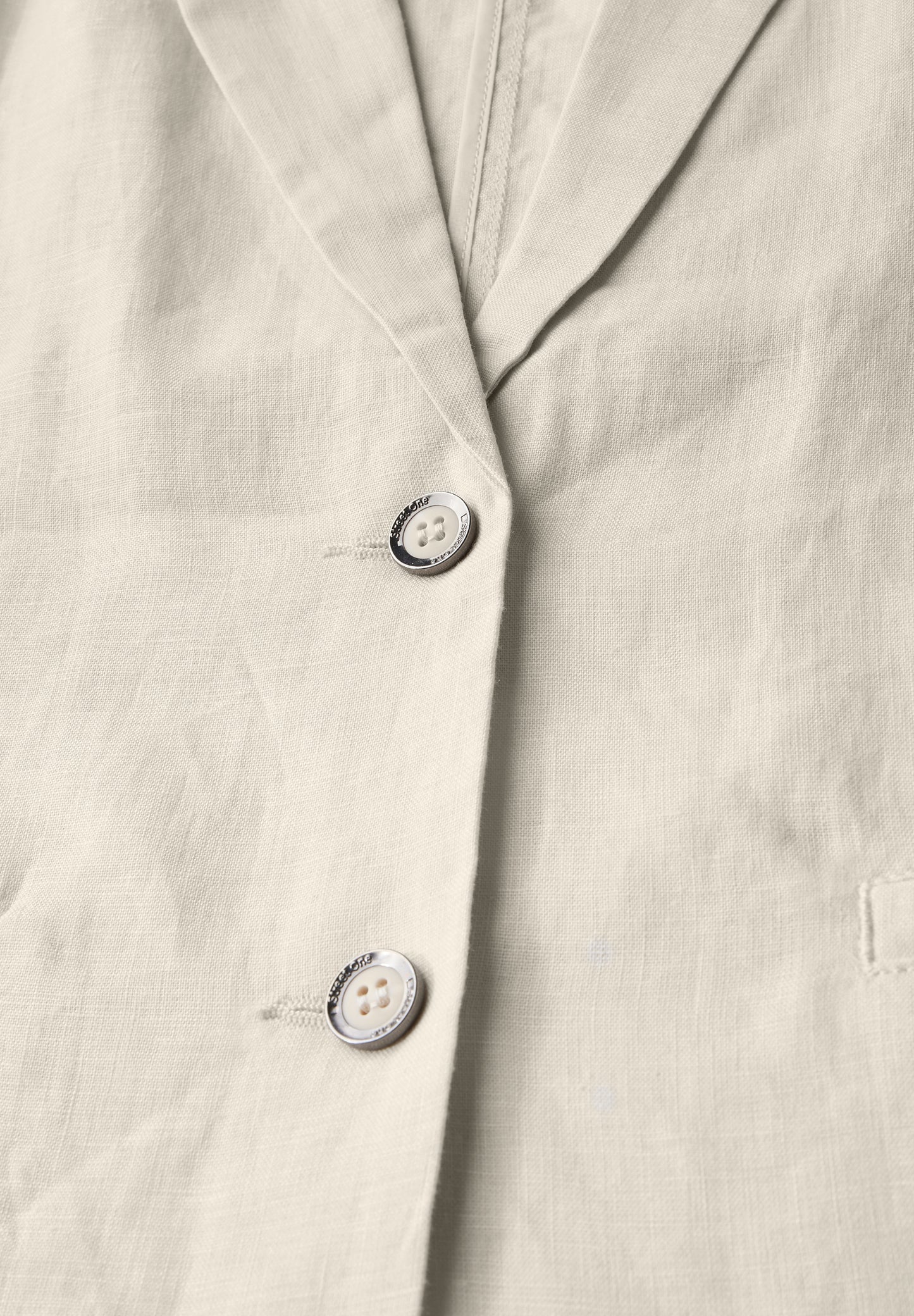 Langer Leinenblazer