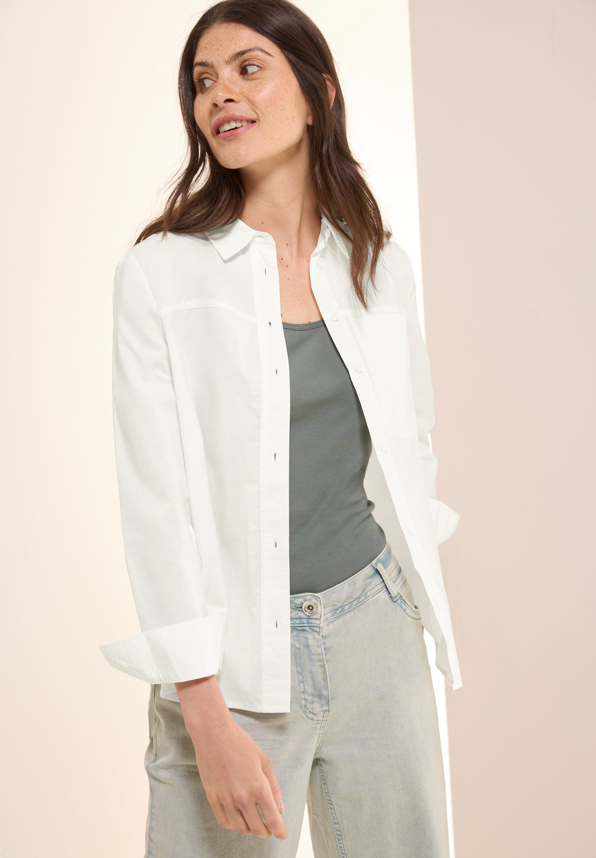 Sommerliche Hemdbluse