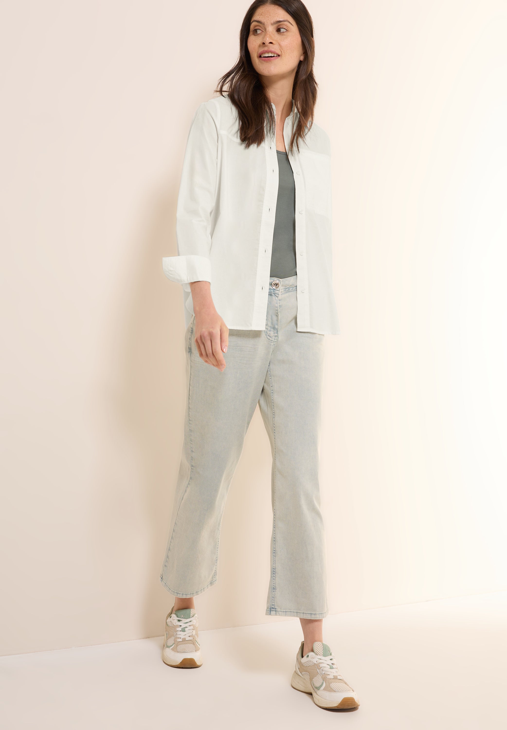 Sommerliche Hemdbluse