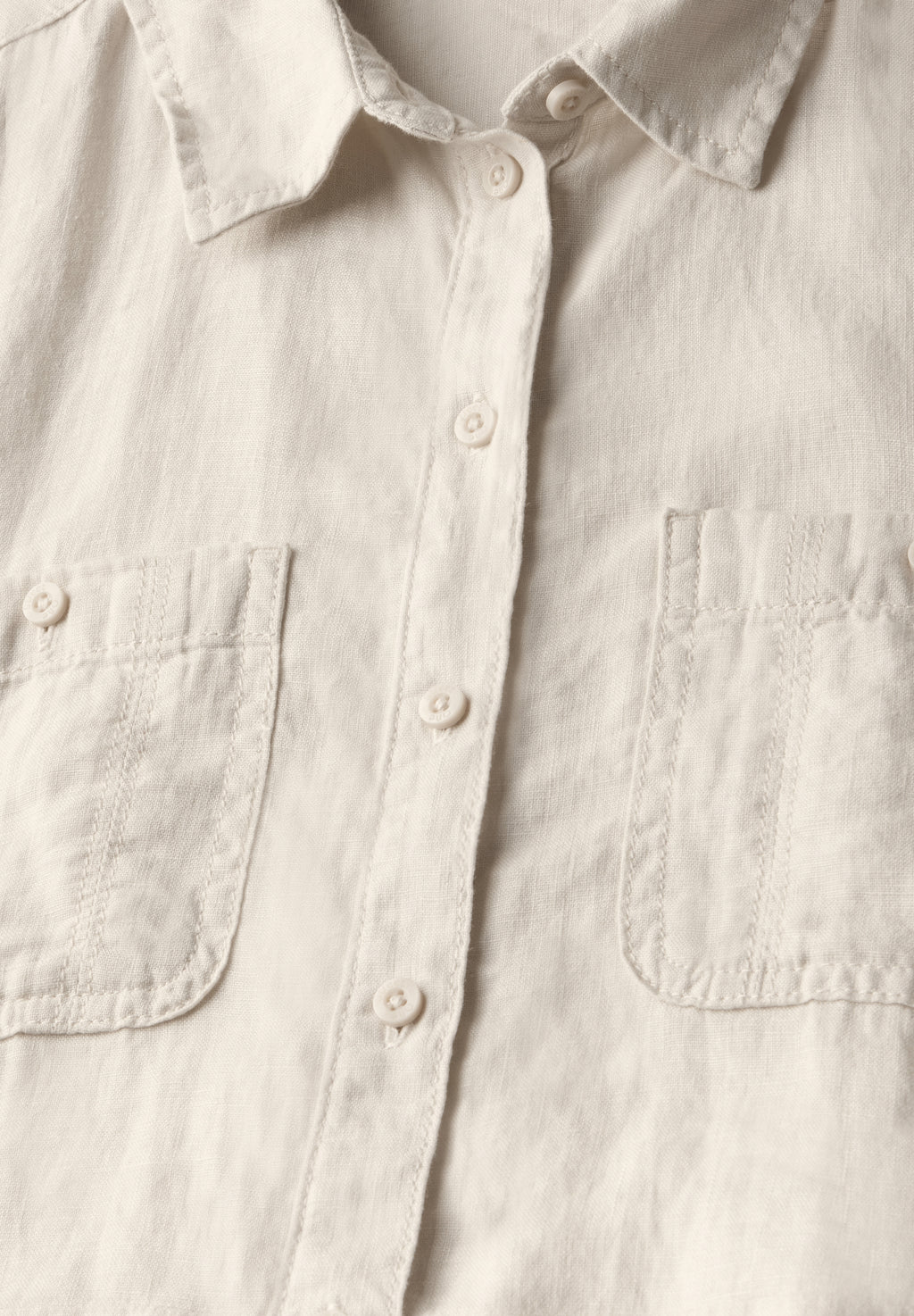 Kurzarmkleid mit Knopfleiste