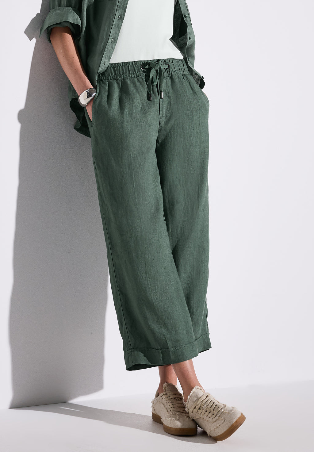 Leinen Culotte