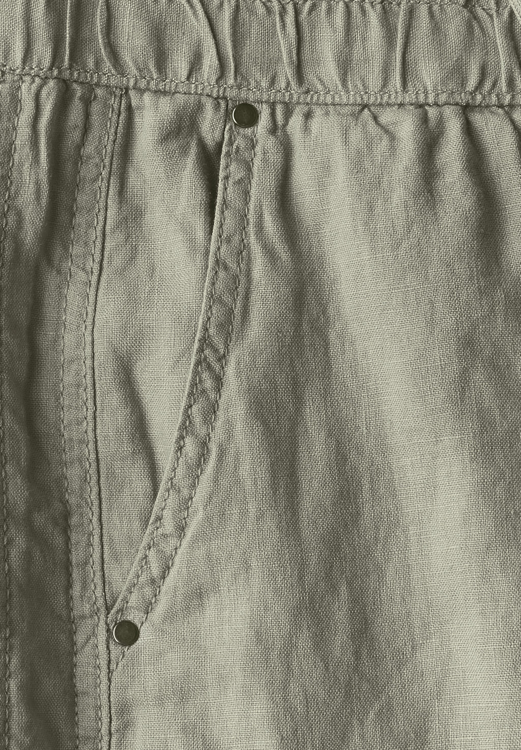 Leinenhose im Cargo-Look
