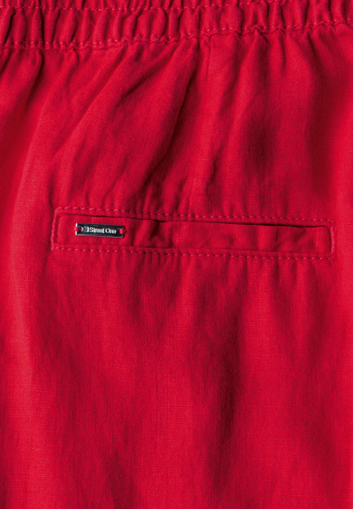 Wide Leg Leinenhose